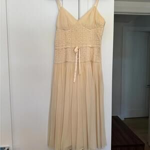 Beyonce House of Dereon Silk Boustier Dress Sz 4